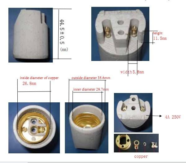 供應(yīng)全螺紋帶支架陶瓷燈座價(jià)格批發(fā)，*，*，優(yōu)質(zhì)服務(wù)，信守合同”的宗