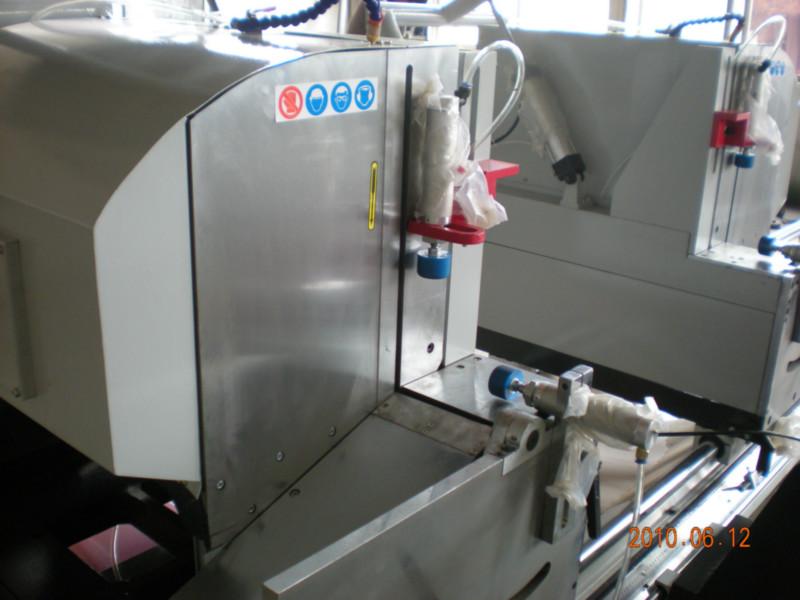 供應(yīng)鋁型材雙頭精密切割鋸鋁門窗鋸床