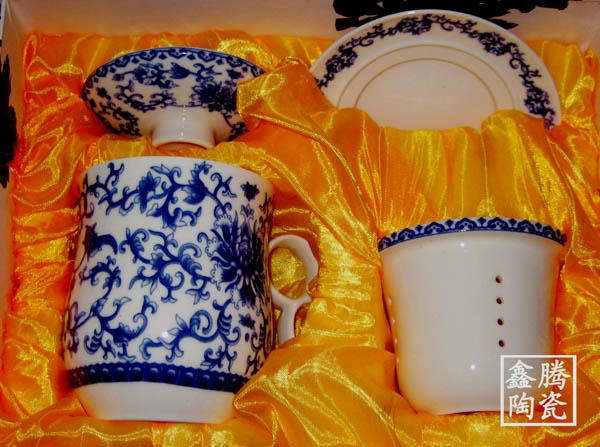 供應(yīng)禮品陶瓷杯子，景德鎮(zhèn)禮品茶杯批發(fā)