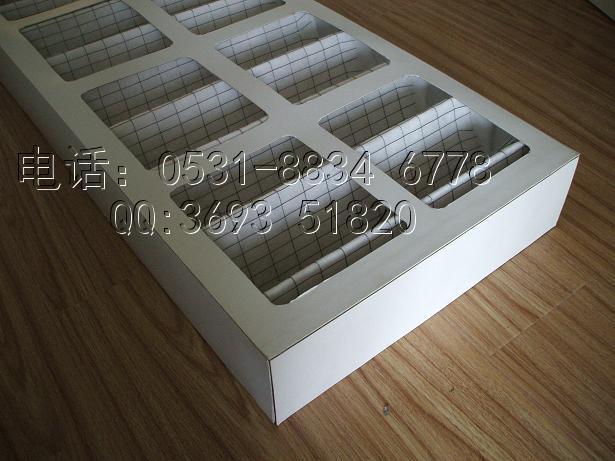 四川自貢機(jī)房空調(diào)紙框過濾網(wǎng)圖片