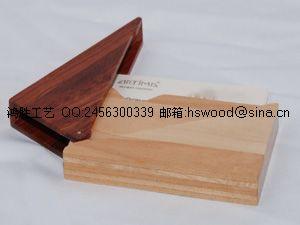 辦公名片盒 桌面擺件名片盒 木禮品名片盒