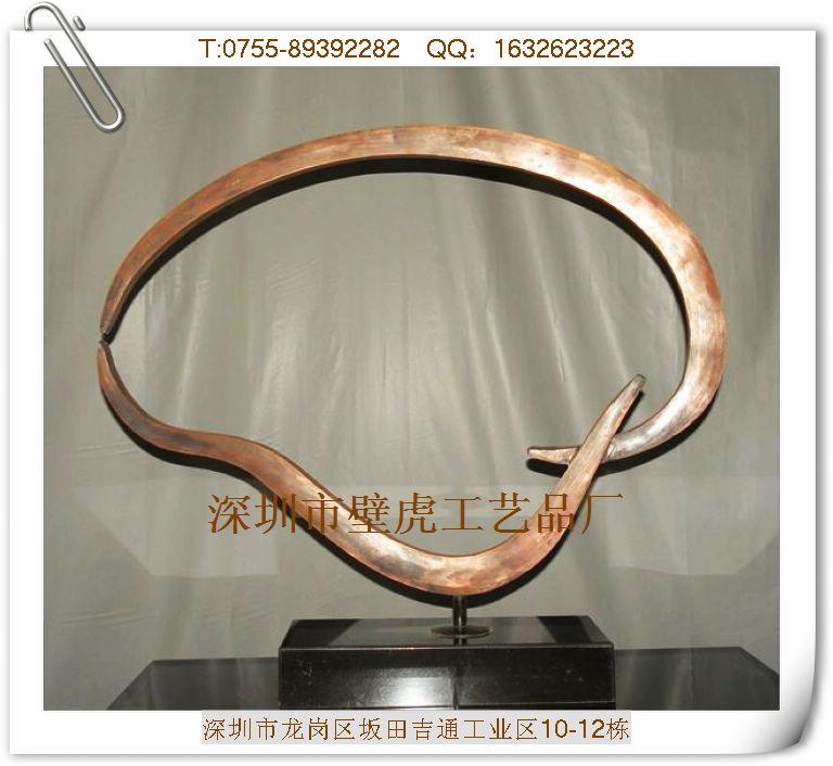 供應不銹鋼工藝品-鐵藝品-銅藝品-金屬擺件-金屬花器 翅膀不銹鋼工藝品