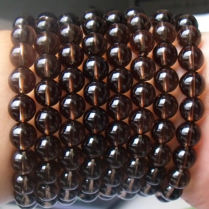 供應(yīng)天然茶水晶手鏈