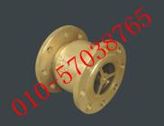 進(jìn)口黃銅法蘭消聲止回閥圖片