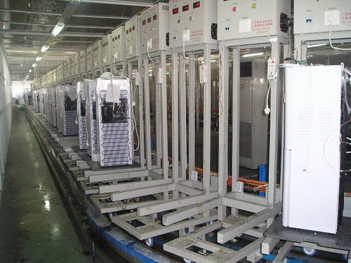 飲水機(jī)測(cè)試線測(cè)試流水線圖片