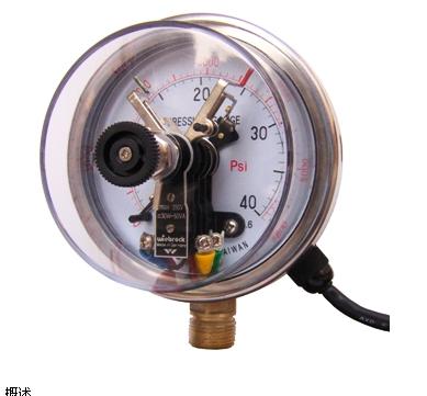 電接點壓力表接線圖圖片
