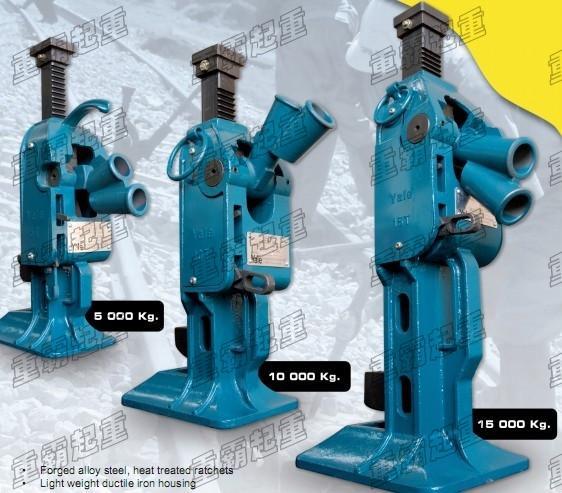 南京重霸日式進口手搖挎頂可以在水平方向上有固定物時做水平推動
