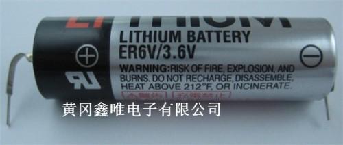 ER6V/3.6V东芝锂电池图片