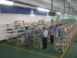 供應(yīng)線棒倉儲非標工作臺