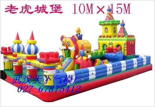供應(yīng)武漢兒童跳跳床，武漢充氣玩具，武漢充氣滑梯