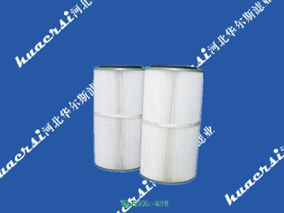 供應(yīng)聚酯長纖維覆膜除塵濾芯濾筒，聚酯長纖維濾芯廠家