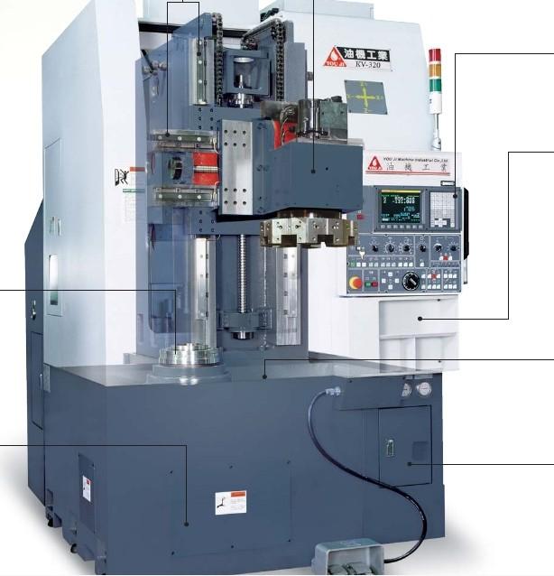 台湾油机KV320数控立车图片