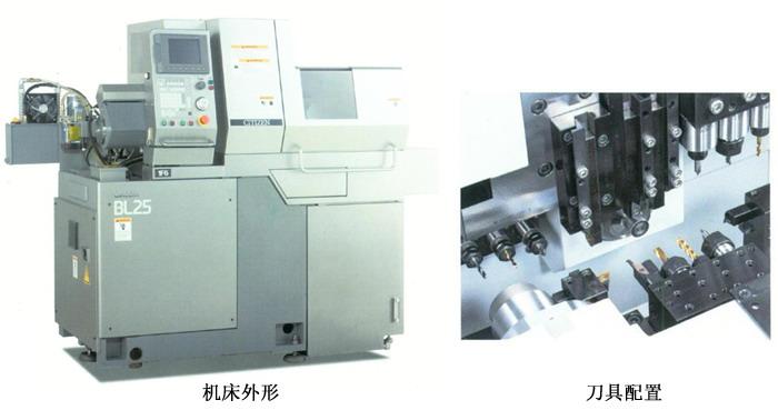 日本西铁城BL20/25数控自动车床图片