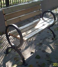 供應(yīng)防腐木公園椅