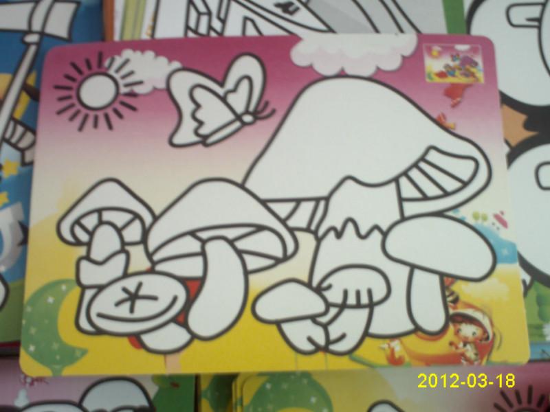 彩砂畫卡片沙畫圖片