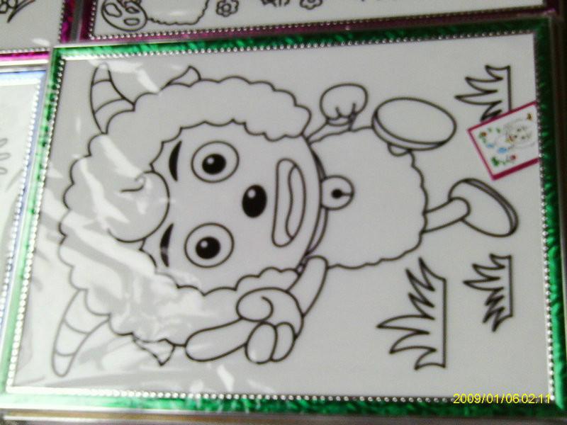 供應(yīng)金粉畫彩繪畫手工藝術(shù)品