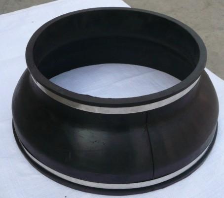 供應(yīng)偏心異徑橡膠接頭華強(qiáng)橡膠接頭廠家