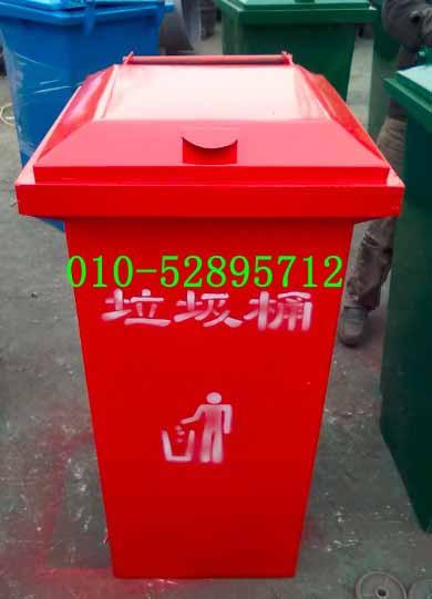 加工金屬小區(qū)垃圾桶圖片