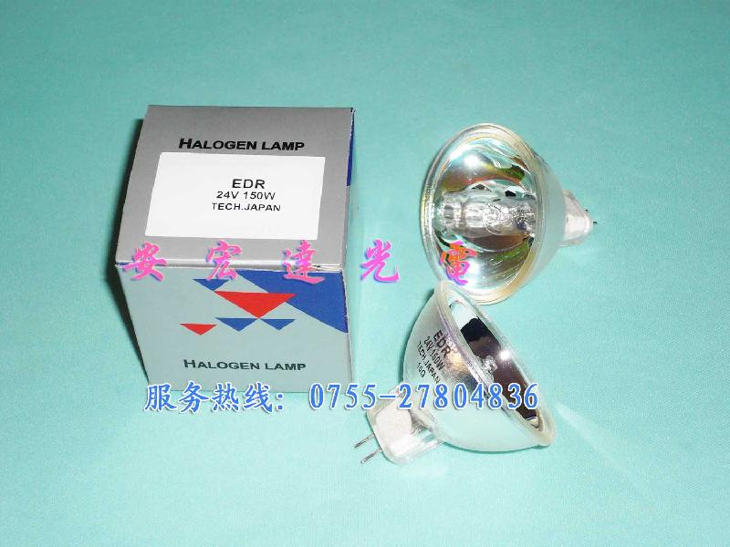 供日本TECH杯燈，EDR 24V 150W鹵素杯燈,胃鏡燈泡