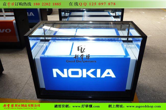 供應(yīng)諾基亞手機(jī)柜臺定做廠家*款柜臺