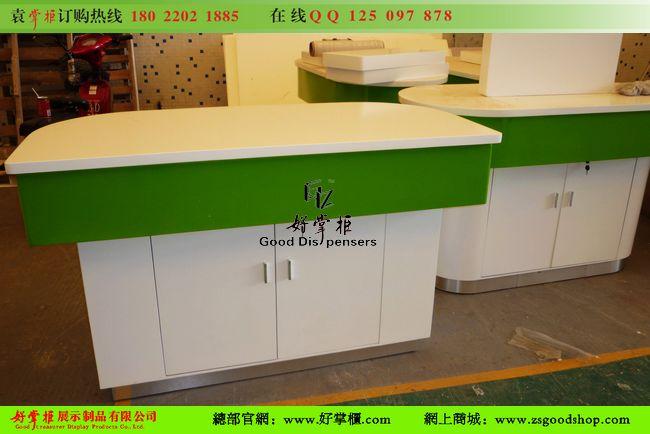 供應(yīng)中國(guó)電信天翼開(kāi)放式體驗(yàn)桌配件柜圖