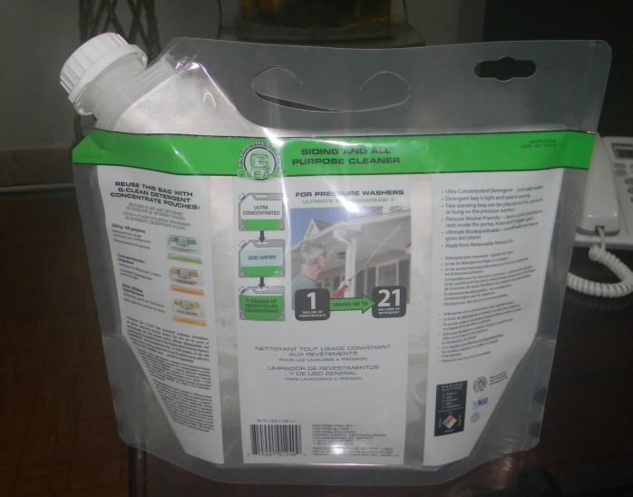 液體包裝斜嘴自立袋圖片