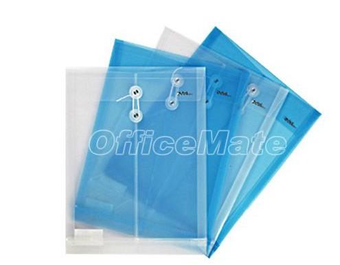 供應(yīng)蘇州得力透明纏繩檔案袋