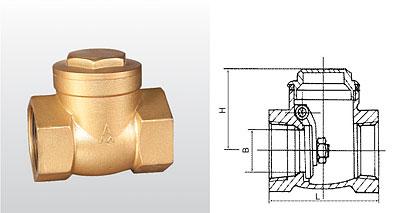 供應(yīng)埃美柯全銅止回閥