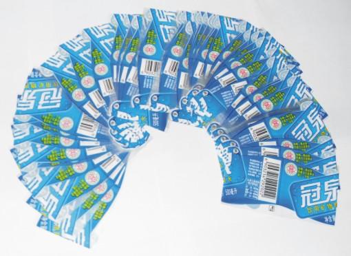 貴陽市小瓶水PVC收縮膜標簽圖片