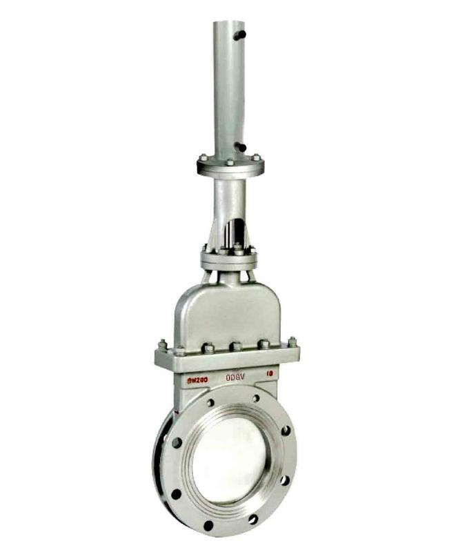 供應(yīng)手動(dòng)暗板刀形閘閥，手動(dòng)暗板式刀形閘板閥