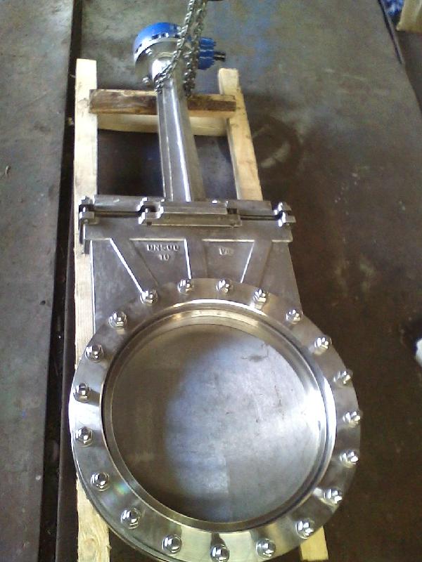 PZ73H手動耐磨刀型閘閥圖片