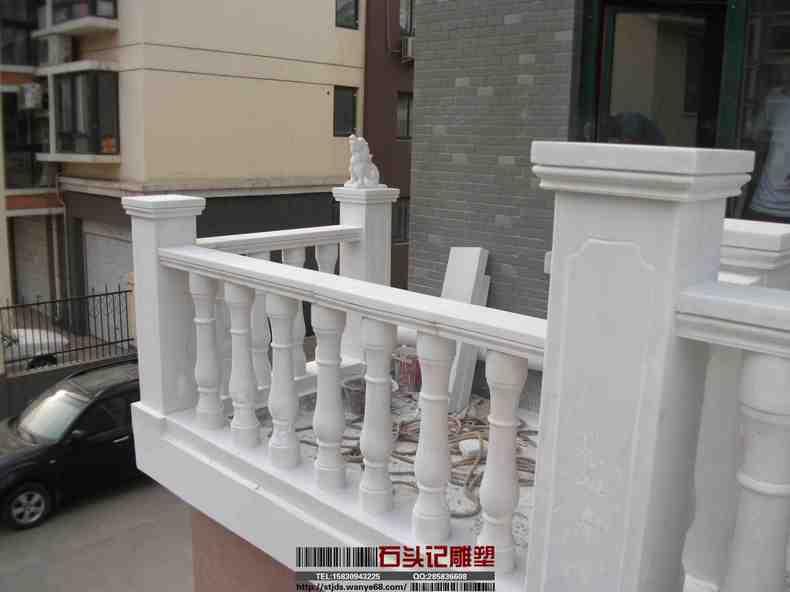 供應(yīng)石頭記雕塑陽臺(tái)柱石雕