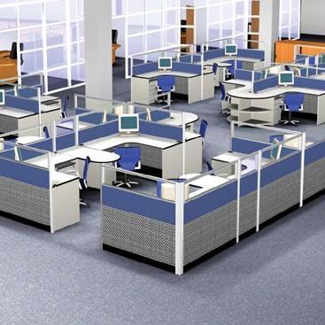 屏風式辦公桌板式辦公家具5013圖片