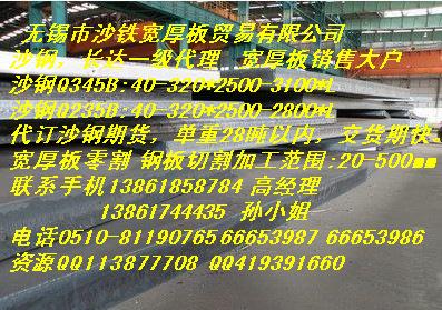 供應(yīng)無錫市沙鐵特價(jià)銷售沙鋼寬厚板