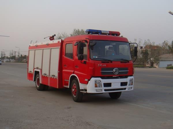 东风天锦水罐消防车-东风天锦泡沫消防车-6吨消防车