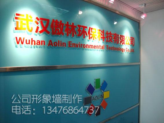 供應武漢烤漆/磨砂玻璃形象墻字體