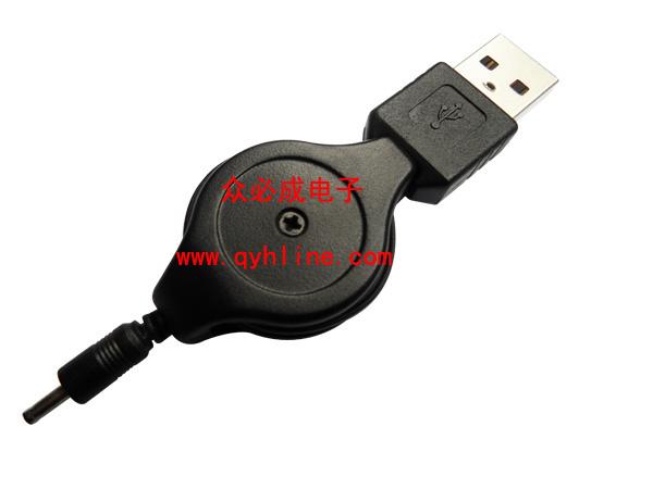 供應(yīng)遼寧USB對(duì)2006DC雙拉伸縮線