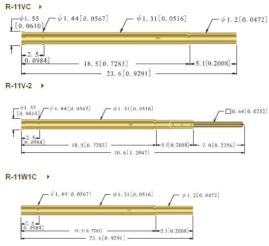 供應(yīng)P-11中探CCP探針