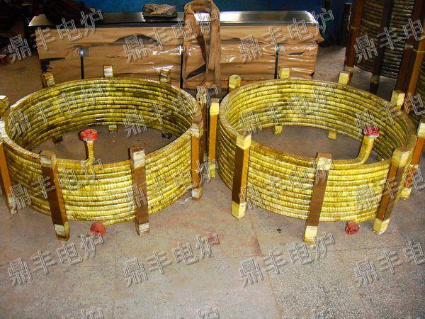 鼎豐電爐配套生產(chǎn)的武漢理工大真空爐感應(yīng)圈