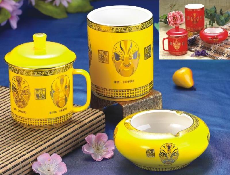 供應藍田玉茶具杯具杯具中的喜劇