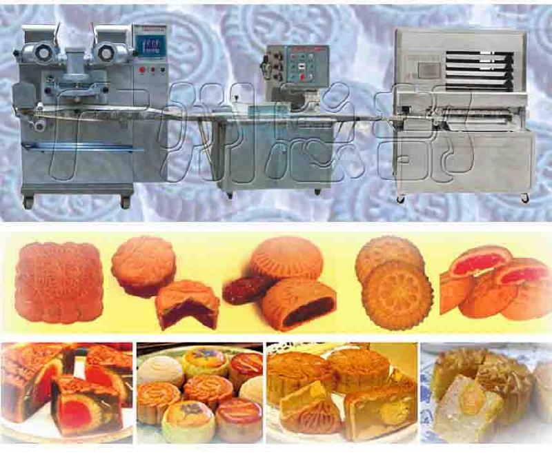 全自動桂林月餅包餡機(jī)旭眾蘇餅機(jī)圖片