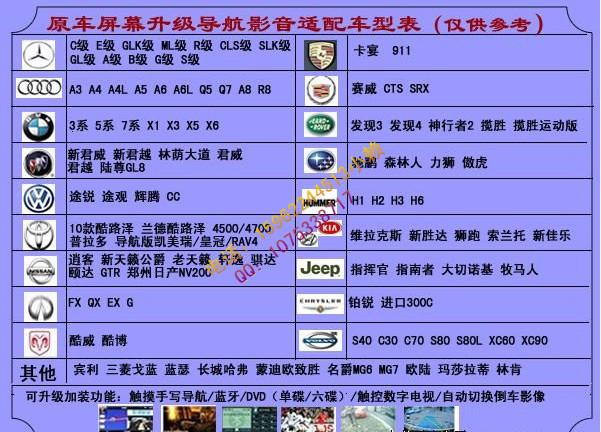 蘇州奧迪A4/奔馳寶原車屏幕升級改裝DVD導(dǎo)航