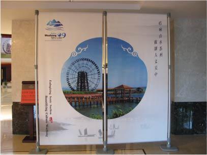 南京蝴蝶展架制作圖片