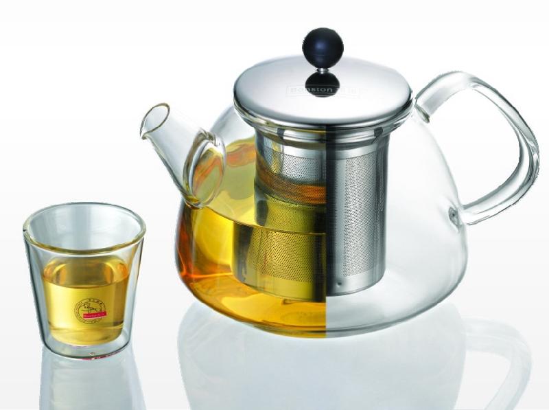 供應(yīng)邦田卡比特泡茶壺沖茶器泡茶杯高溫玻璃茶具