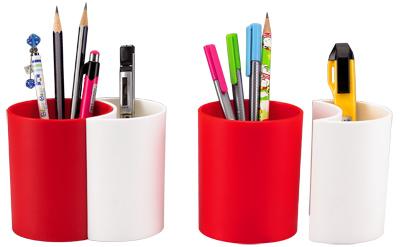 供應會議廣告促銷禮品塑料筆筒，珠海塑料筆筒訂制廠