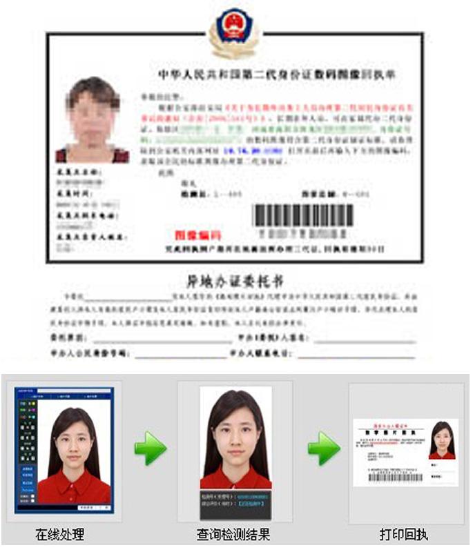 供應(yīng)全國二代證異地辦理回執(zhí)單