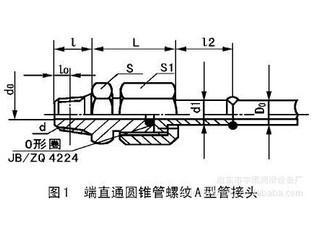 供应JB/ZQ4399-97液压管接头/焊接式端直通圆锥管螺纹管接头图片