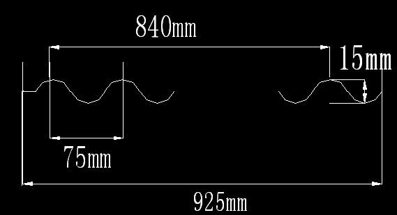 供應電廠YX18-76-840鋁波紋板