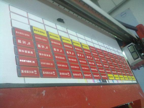 供應(yīng)標(biāo)識標(biāo)牌制作噴畫直噴