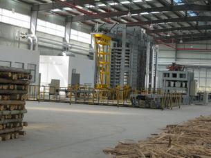 重組竹熱壓機(jī)圖片